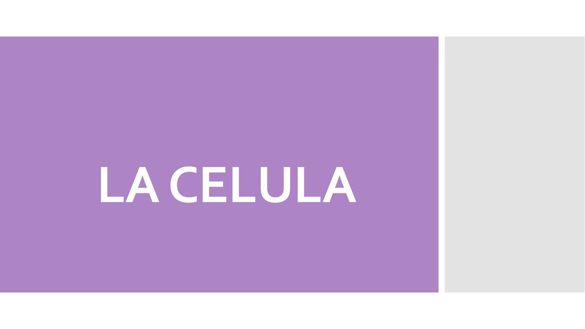 La Célula 