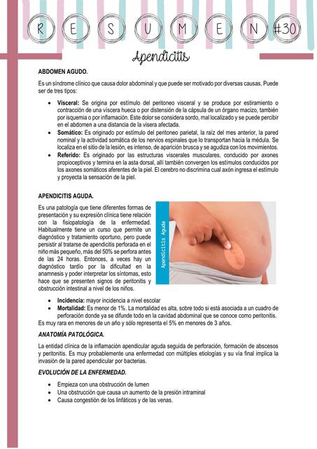 Abdomen Agudo Pediatría