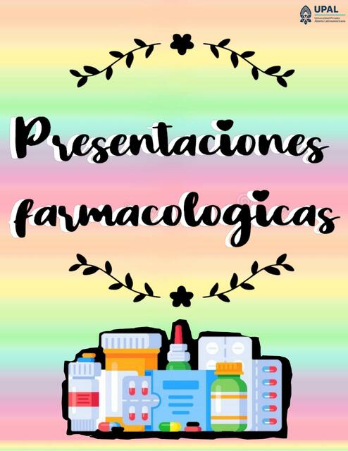 Presentaciones Farmacológicas