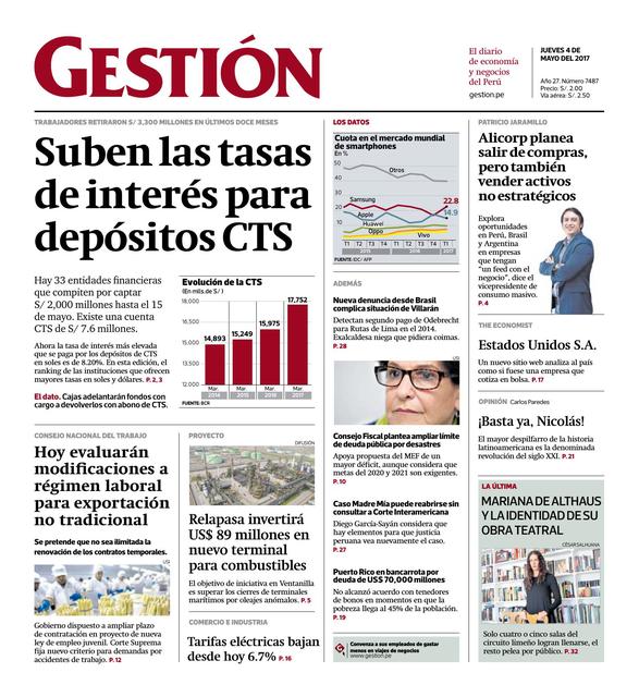 Gestión [04/05/2017]