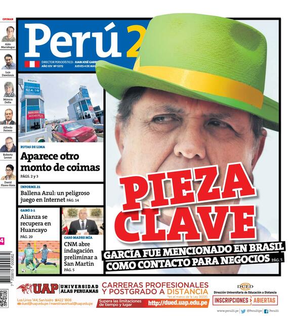 Perú 21 [04/05/2017]