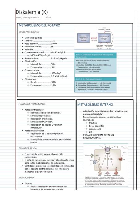 Diskalemia