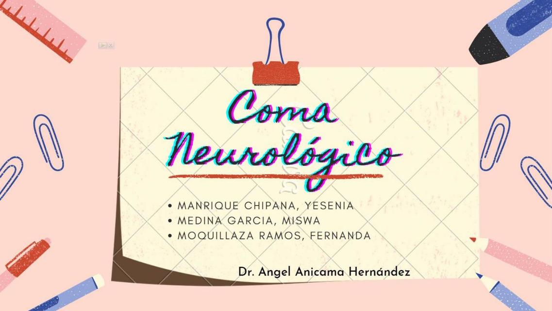 Coma Neurológico