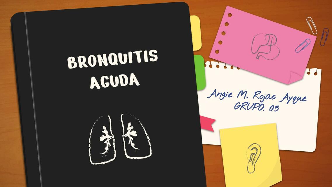 Bronquitis Aguda 