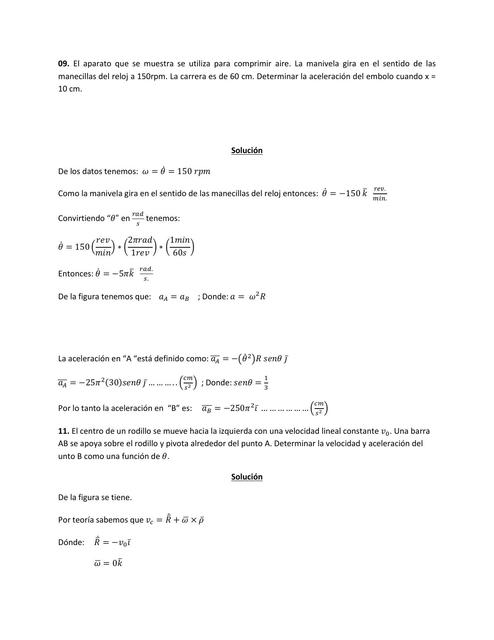 Solucionario de Mecánica Vectorial