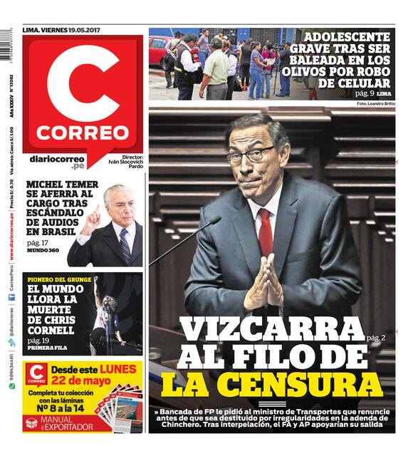 Diario Correo [19/05/2017]