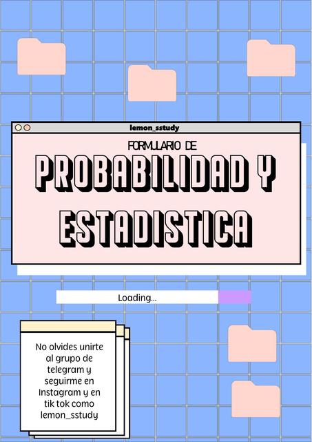 Probabilidad y Estadística | uDocz