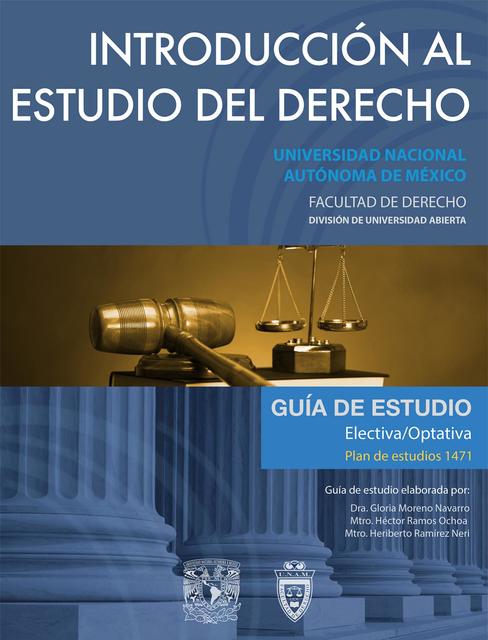 Introducción al estudio del Derecho