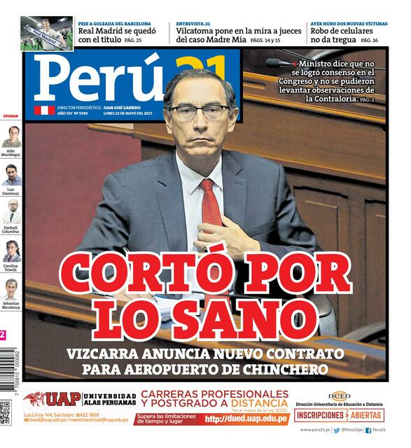 Perú 21 [22/05/2017]