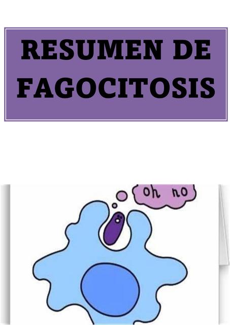 Resumen de Fagocitosis