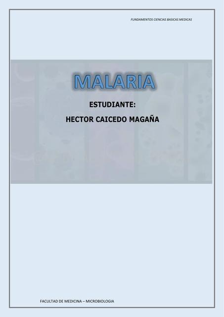 Malaria 