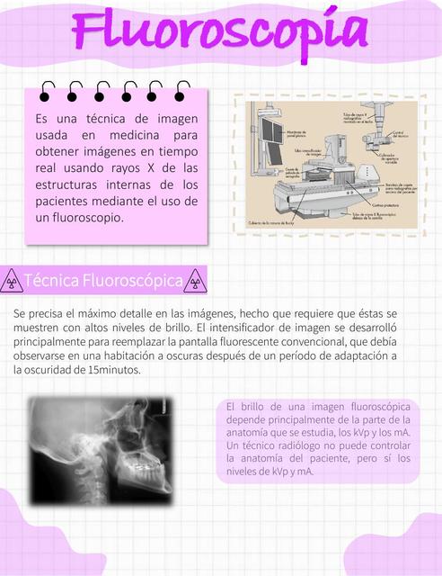 Apuntes de Fluoroscopia