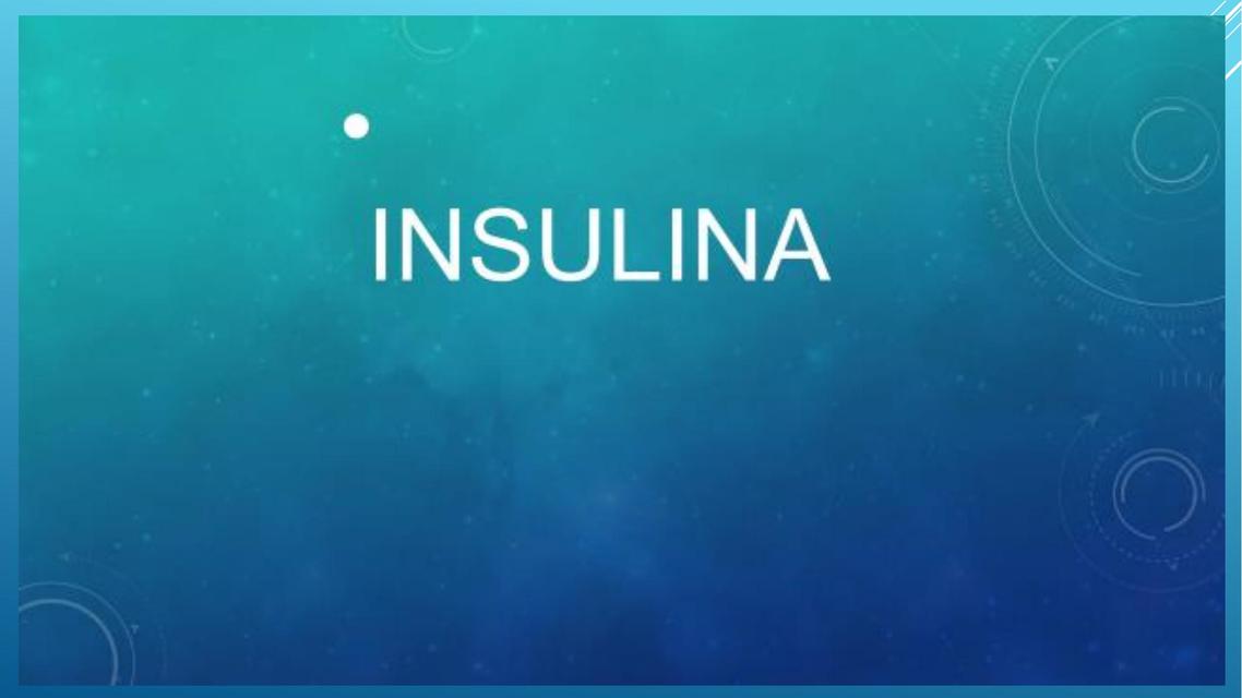 Insulina 