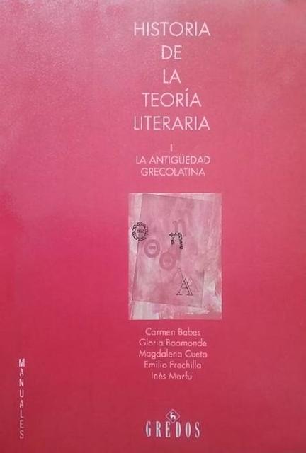 Historia de la Teoría Literaria 