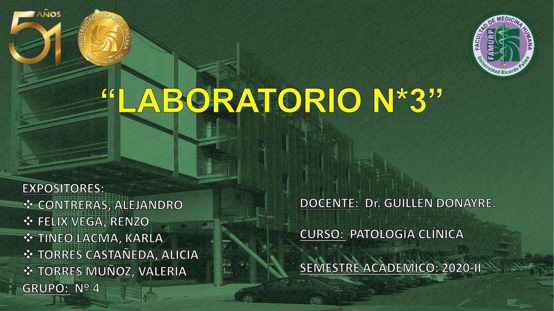 Laboratorio de Patología Médica