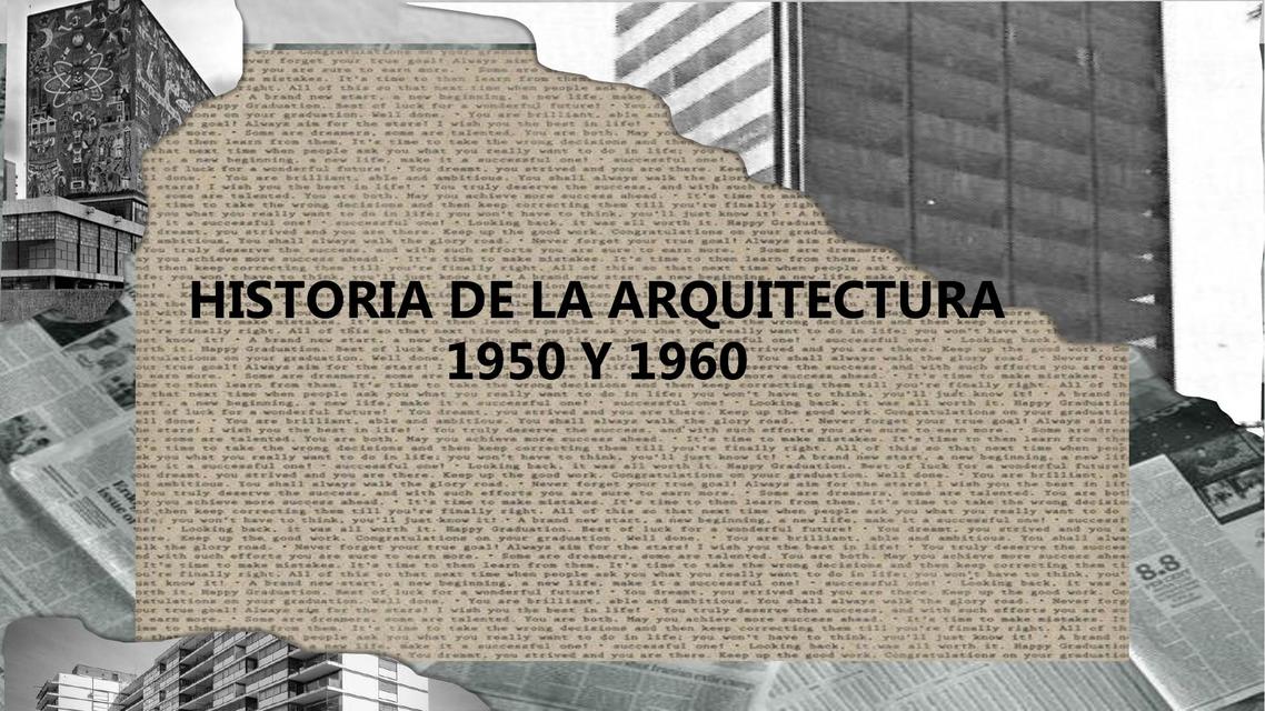 HISTORIA DE LA ARQUITECTURA y