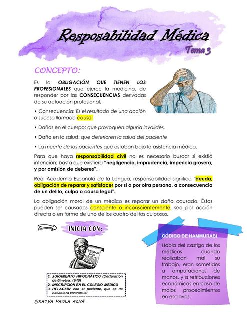 Responsabilidad Médica 