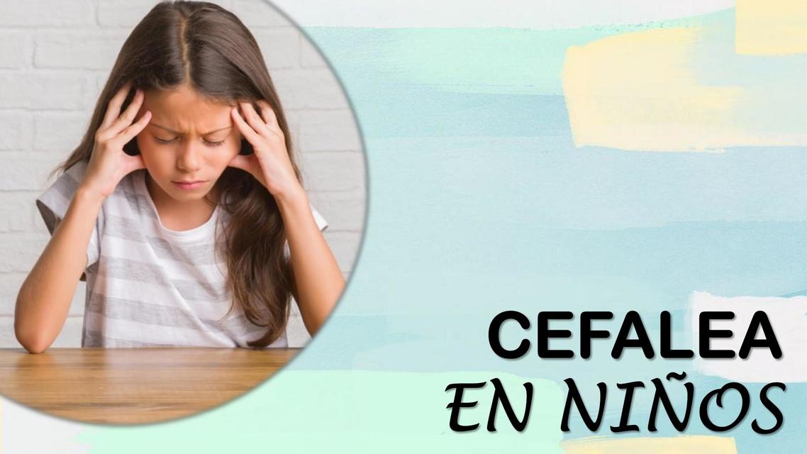 Cefalea en PEDIATRIA