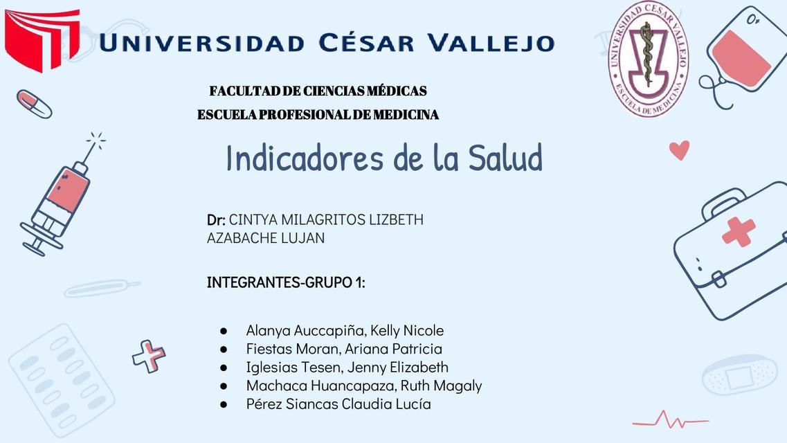 Indicadores de la Salud