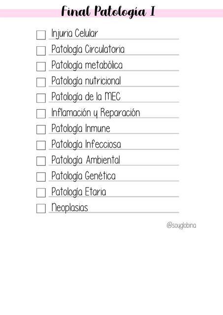 Planner final Patología I 