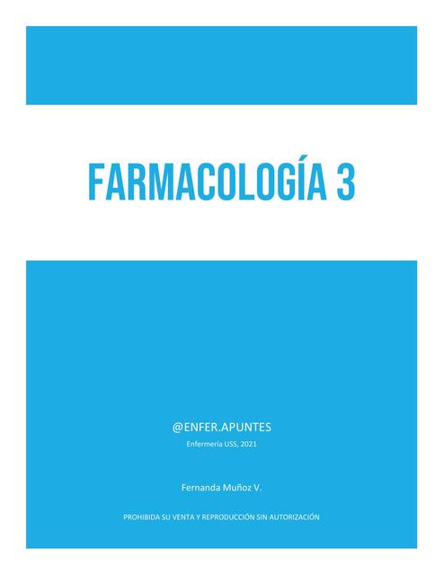 Farmacología 3 | Luq | UDocz