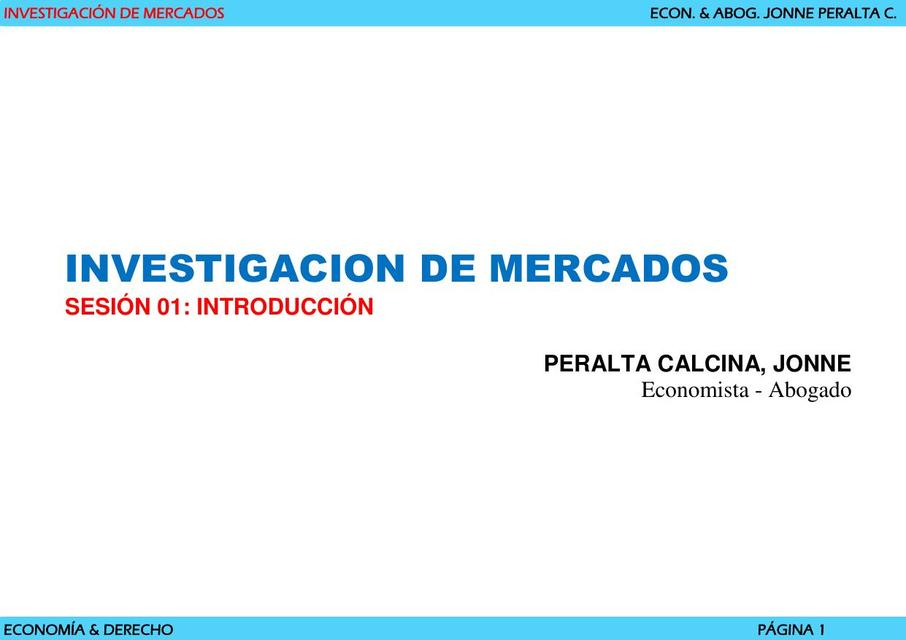 Investigación de mercados 