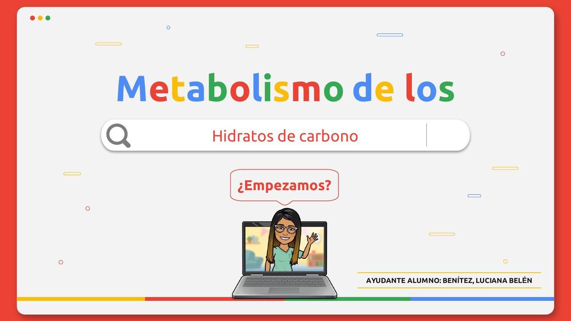 Metabolismo de los hidratos de carbono