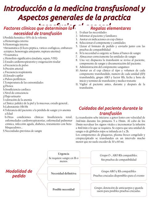 Medicina Transfusional