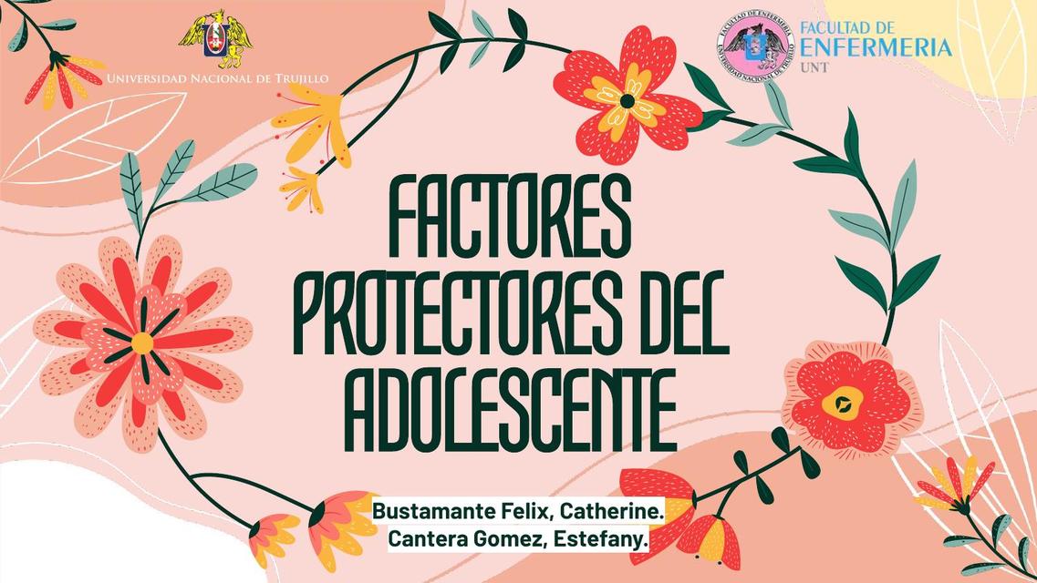 FACTORES PROTECTORES DEL ADOLESCENTE