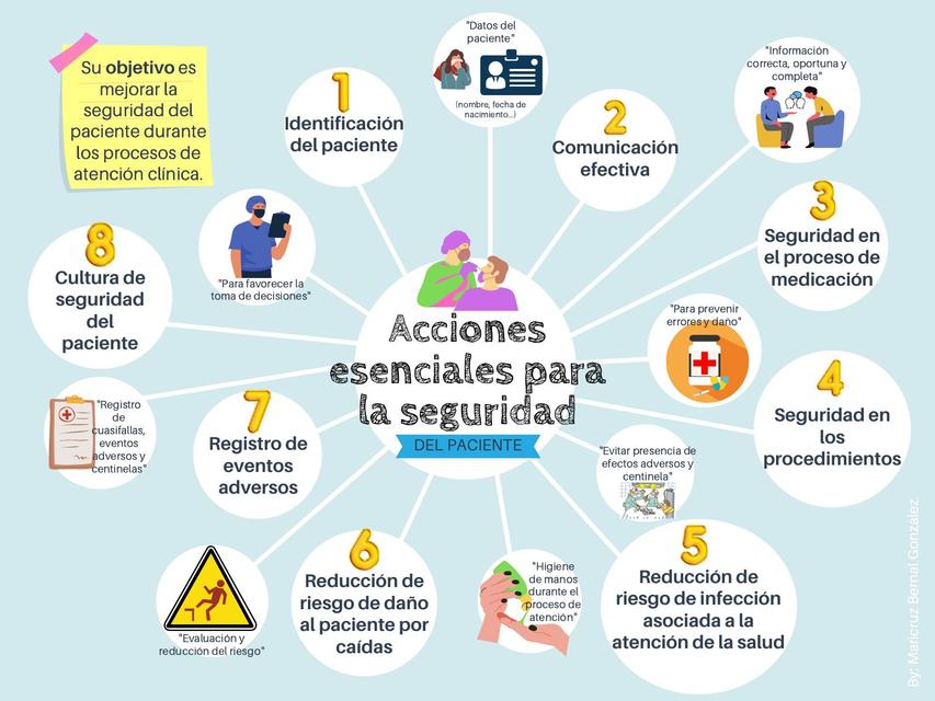 Acciones Esenciales Para La Seguridad Del Paciente Mari Bernal Udocz