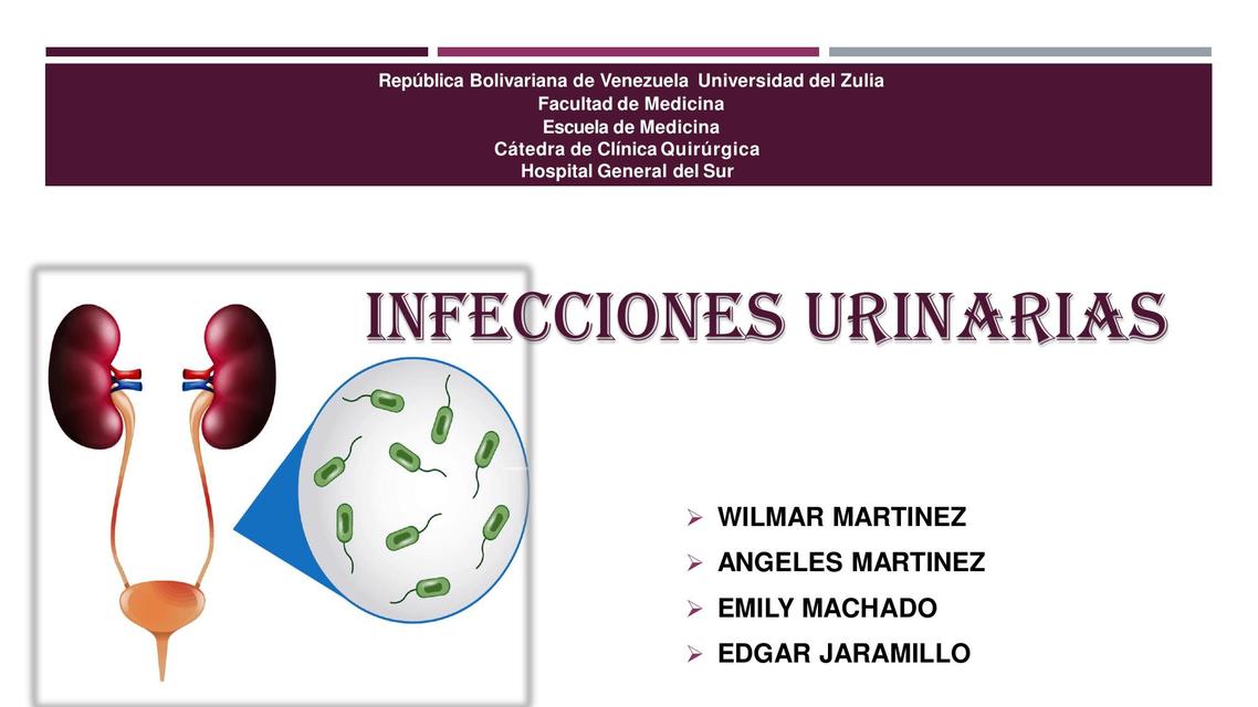 Infecciones Urinarias