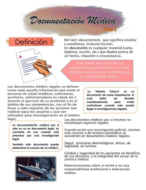 Documentación médica