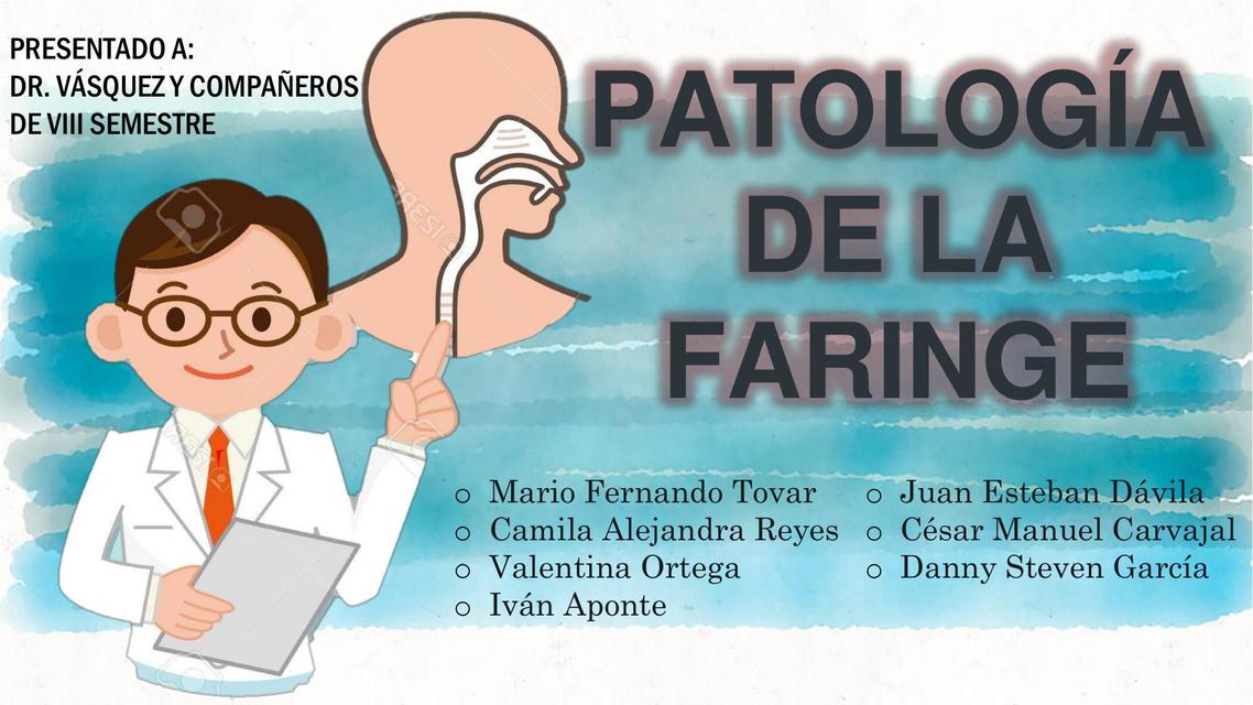 Patologías de la Faringe 