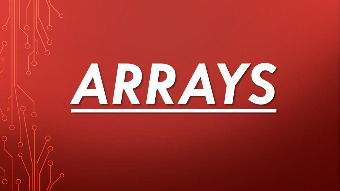 Arrays