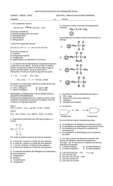 Evaluación Hidrocarburos 