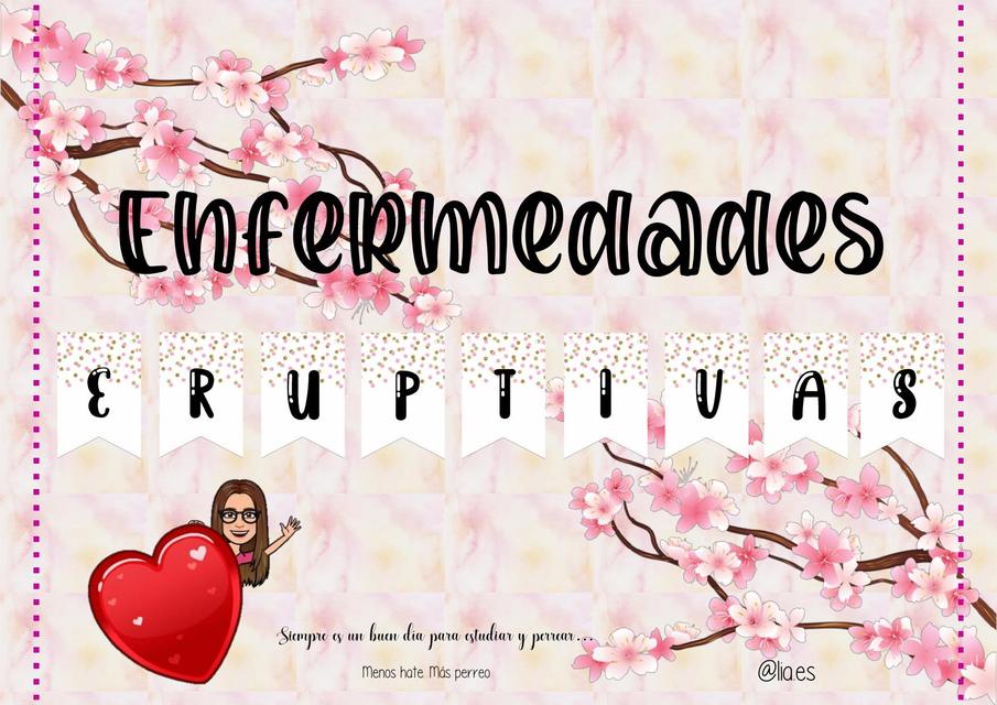 Enfermedades Eruptivas 