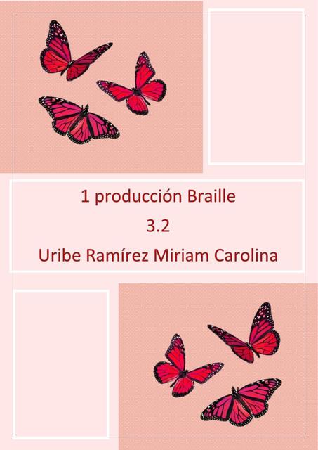 Producción Braille