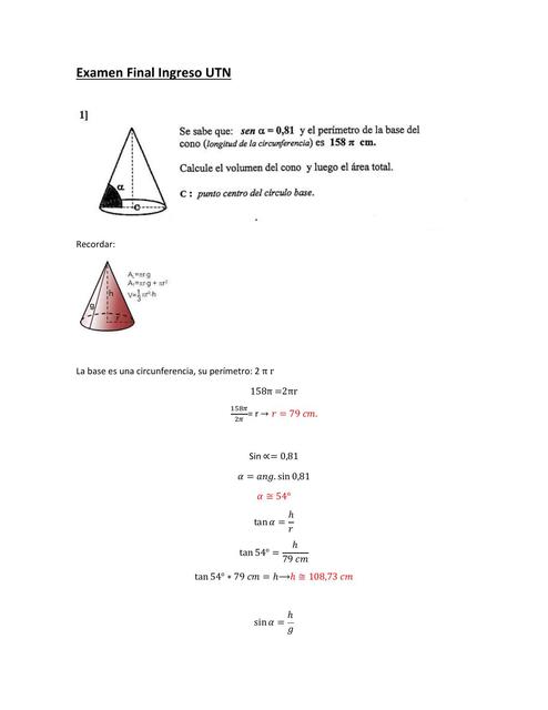 Utn Examen resuelto