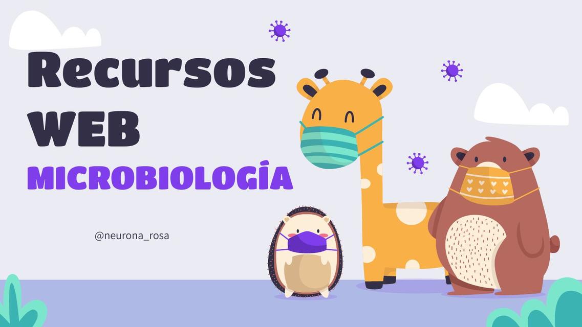 Recursos Web Microbiología 