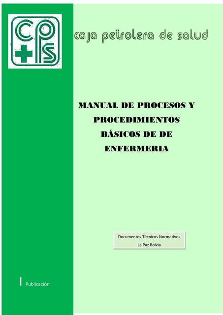 Procedimientos Básicos de Enfermería