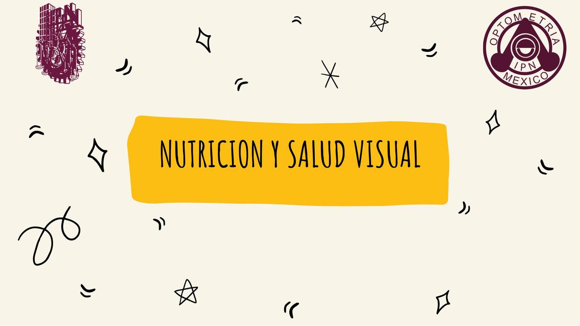 Nutrición y Salud Visual