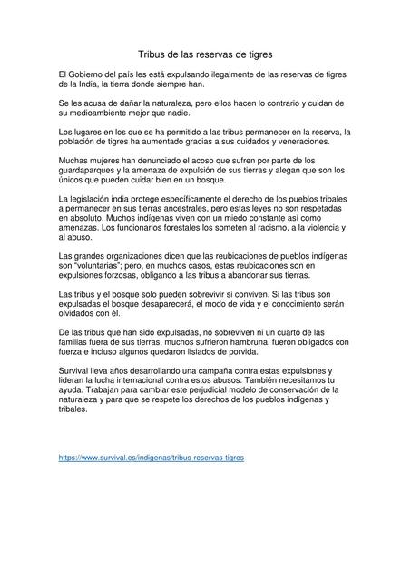 Pueblos indígenas amenazados Hada SánchezPascuala uDocz