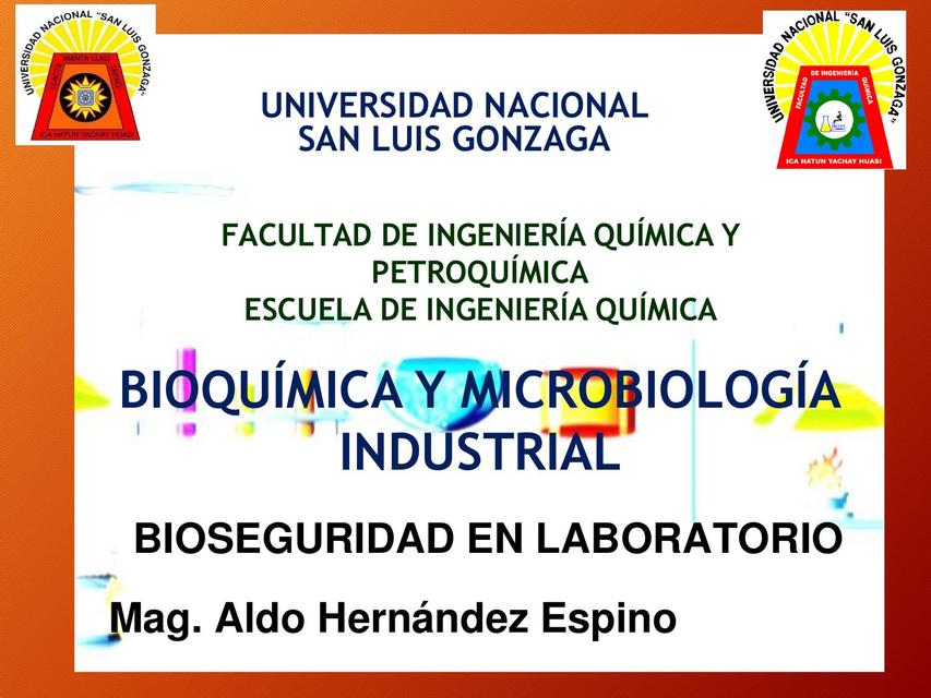 Bioseguridad en Laboratorio