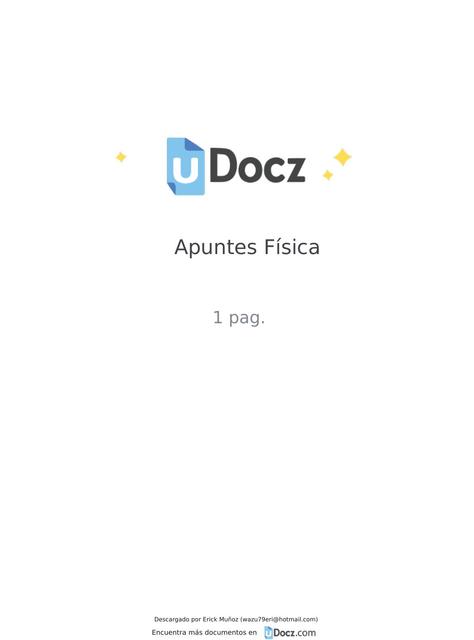 Apuntes Física