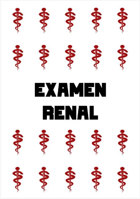 Examen Físico Renal