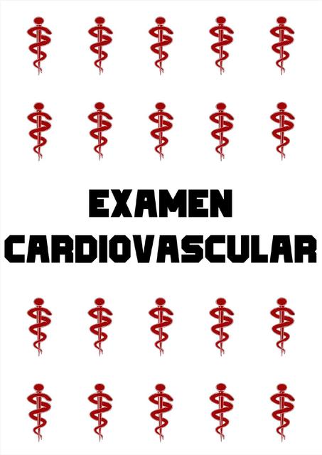 Examen Fisico Cardiovascular