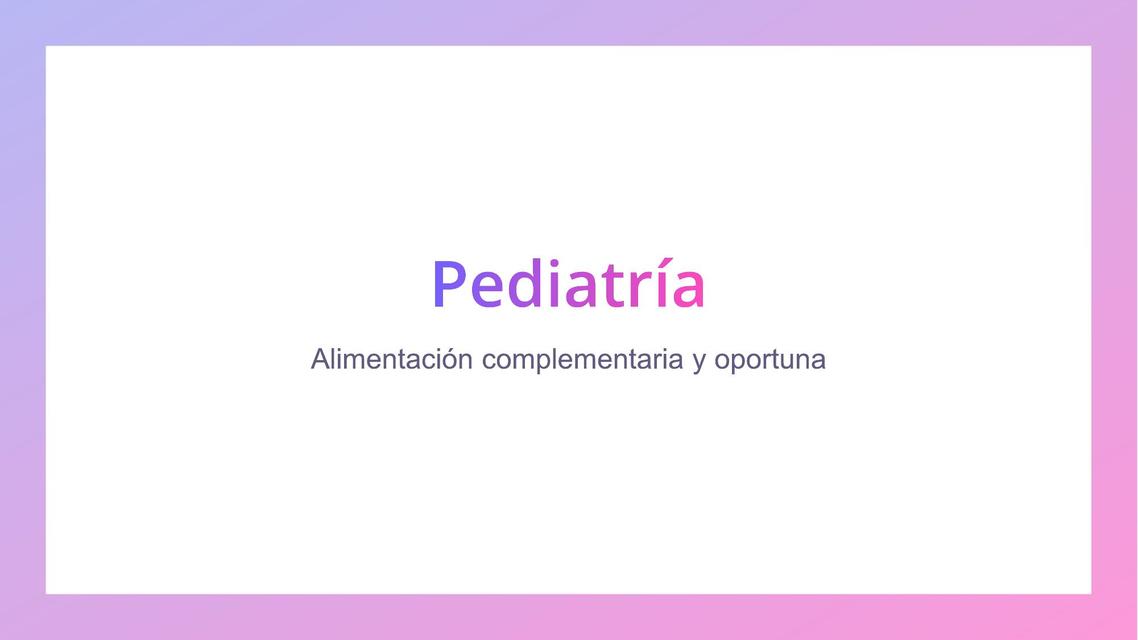 Pediatría Ludmi Lugo Udocz Pediatría Ludmi Lugo Udocz