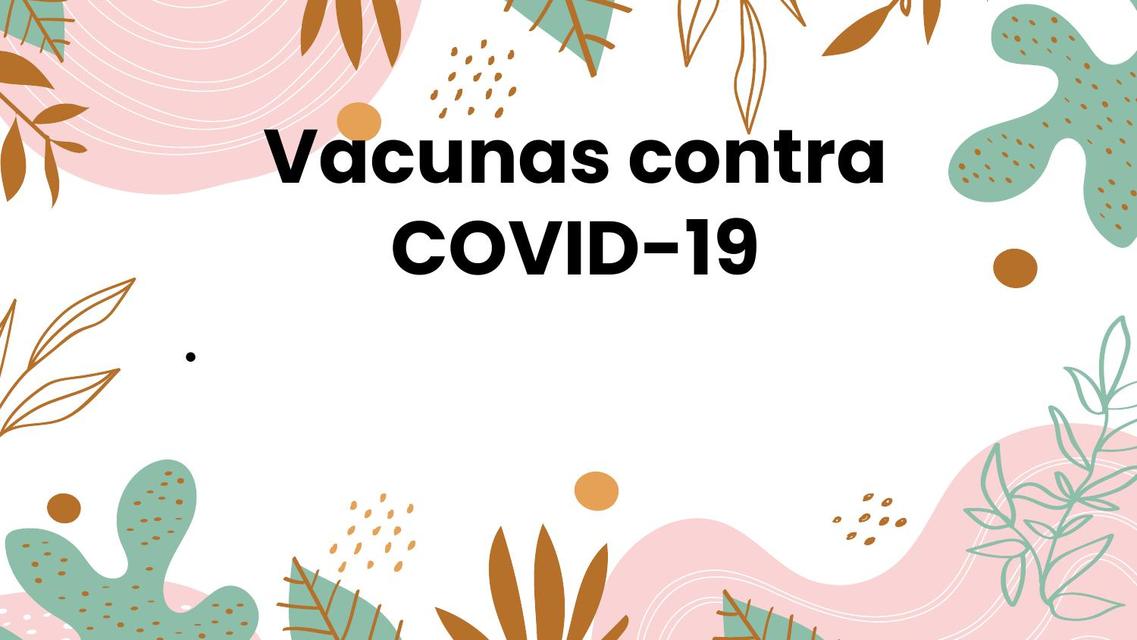 Vacunas contra COVID-19