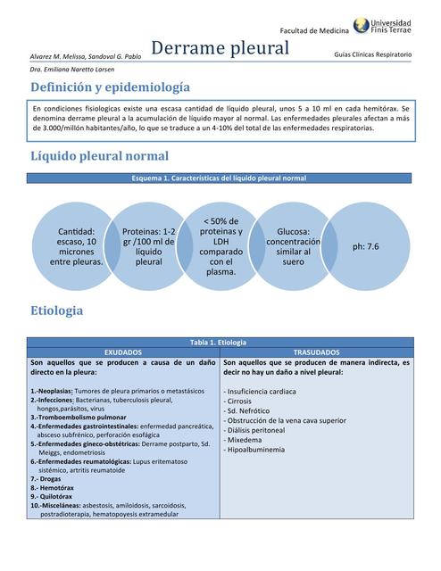 Derrame Pleural 