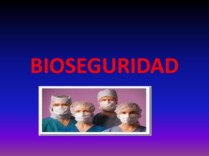 Bioseguridad